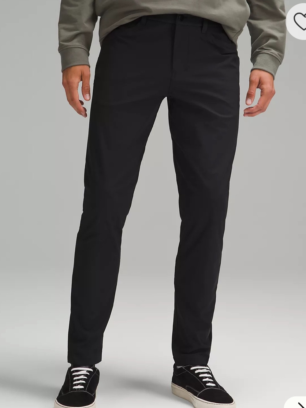 LIKE NEW Lululemon Athletica ABC Pant Slim 28/32 in Black